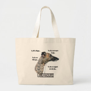 Greyhound FAQ Tote Bag