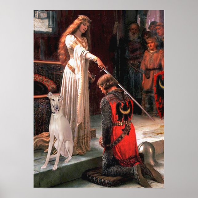 Greyhound (fawn 2) - The Accolade Poster (Front)