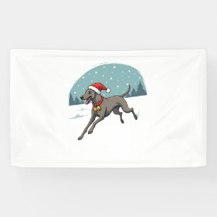 Greyhound Festive Sprint dog Banner