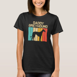 Greyhound For Men Dad Italian Greyhound Rescue Dog T-Shirt