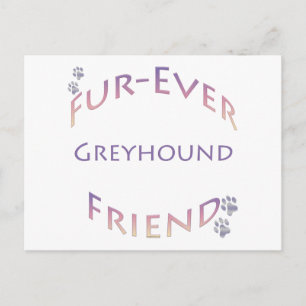 Greyhound Furever Postcard