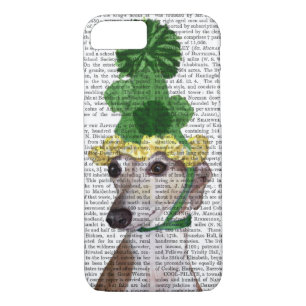 Greyhound in Green Knitted Hat 2 iPhone 8/7 Case