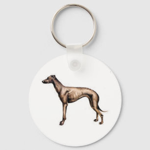 Greyhound Key Ring