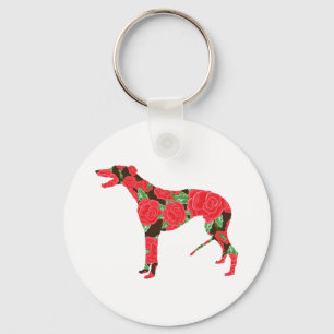 Greyhound Key Ring