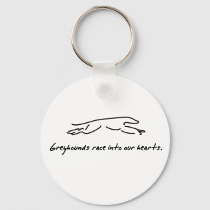 Greyhound Keychain