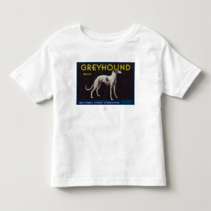 Greyhound Lemon LabelSan Dimas, CA Toddler T-Shirt
