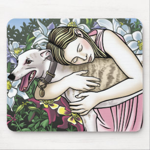 Greyhound Lover Mouse Mat