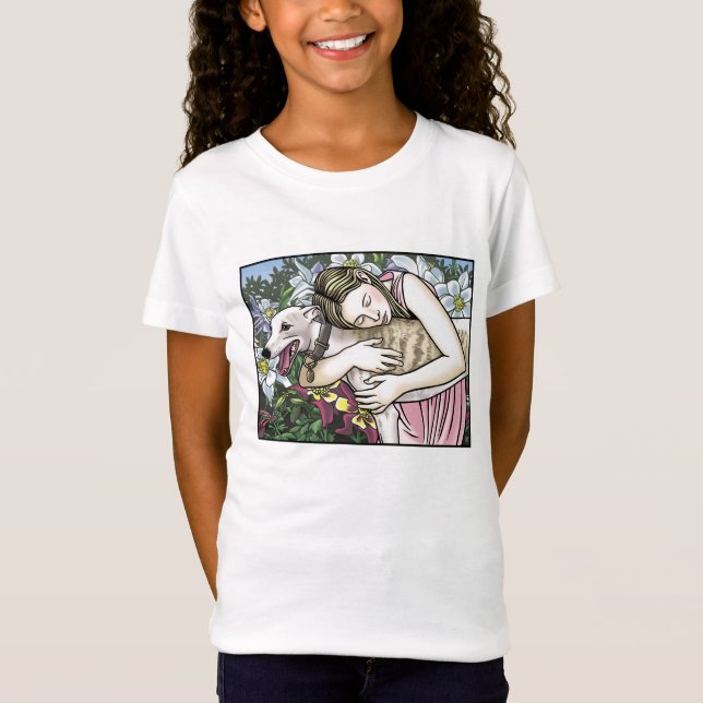 Greyhound Lover T-Shirt (Front)