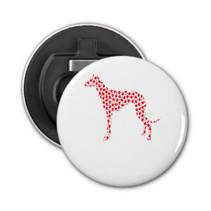 Greyhound Lover Valentine Gift Greyhound Dog Bottle Opener