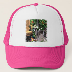 Greyhound Lovers Art Gifts Trucker Hat