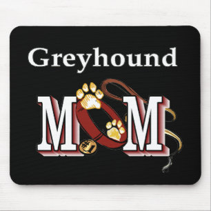 Greyhound MOM Gifts Mouse Mat