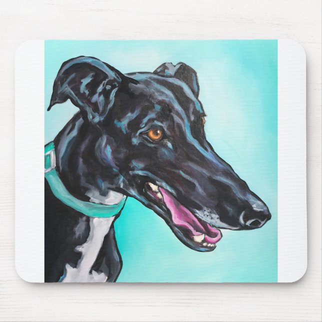 Greyhound Mouse Mat (Front)