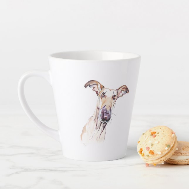 Greyhound Mug –  Dog Mom Coffee Mug (In Situ)