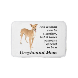 Greyhound Mum Bath Mat