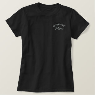 Greyhound Mum Embroidered Shirt