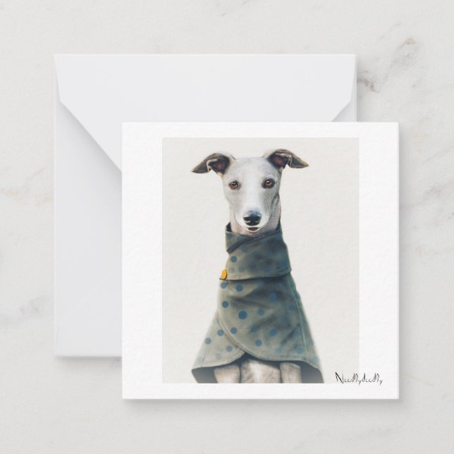 Greyhound  note cards (Front)