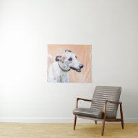 Greyhound Painting - Cute Original Dog Art