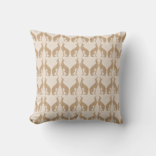 Greyhound Pattern Cushion