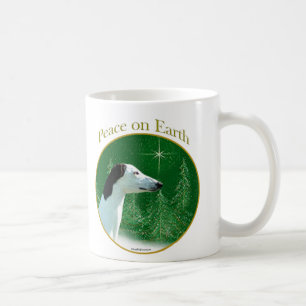 Greyhound Peace Coffee Mug
