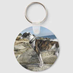 Greyhound Photographs Keychain