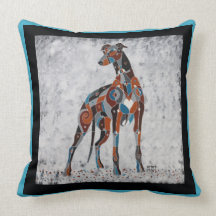 Greyhound Pillow - Gifts for Greyhound Lovers