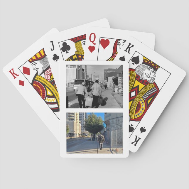 greyhound playing cards (Back)