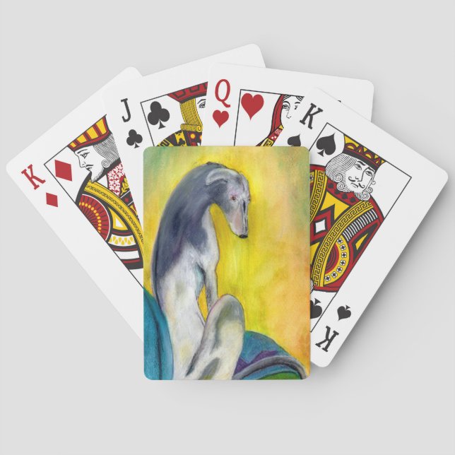 Greyhound playing cards (2) (Back)