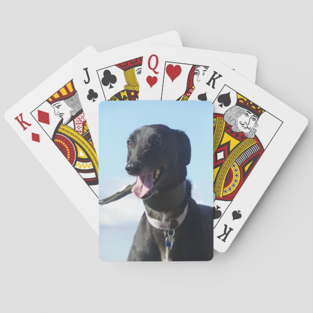 Greyhound playing cards (4) (Back)