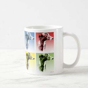 Greyhound Pop Art Coffee Mug