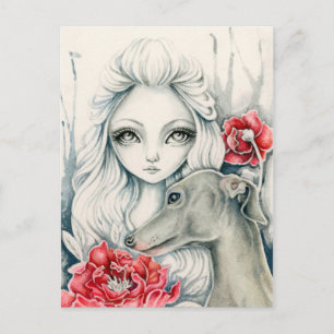 Greyhound- Postcard
