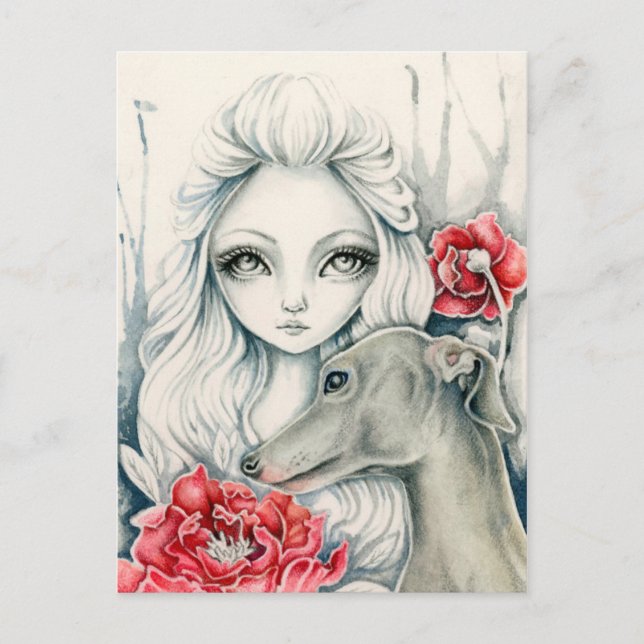 Greyhound- Postcard (Front)