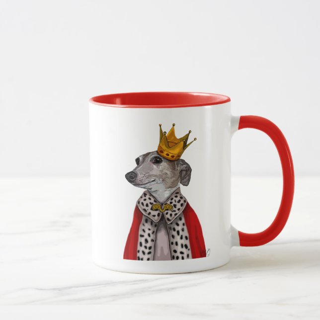 Greyhound Queen Mug (Right)