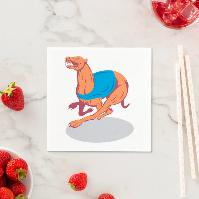 Greyhound Racing Paper Napkins (Creator Uploaded)