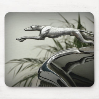 Greyhound Radiator Cap Mouse Mat