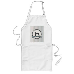 Greyhound Retired Racer 45 mph Lazy Dog Long Apron
