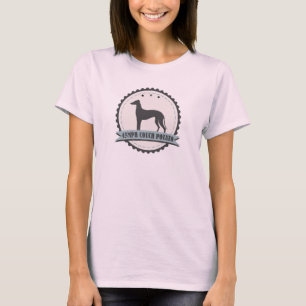 Greyhound Retired Racer 45 mph Lazy Dog T-Shirt