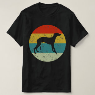 greyhound retro vintage silhouette 70s T-Shirt