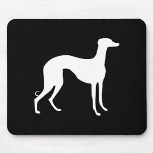 Greyhound Silhouette Mouse Mat