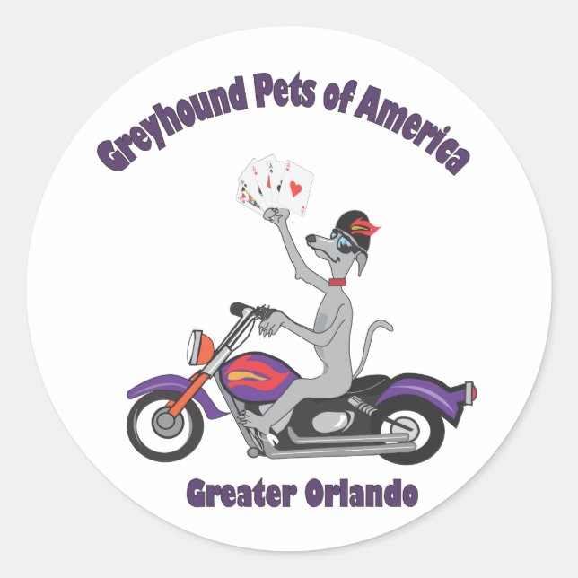 Greyhound Stickers (Front)