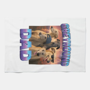 Greyhound Tea Towel