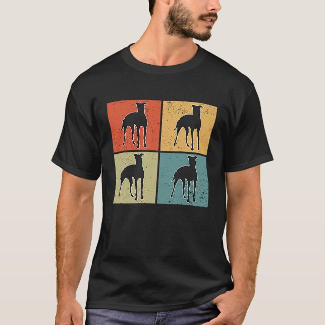 Greyhound Vintage  3 T-Shirt (Front)