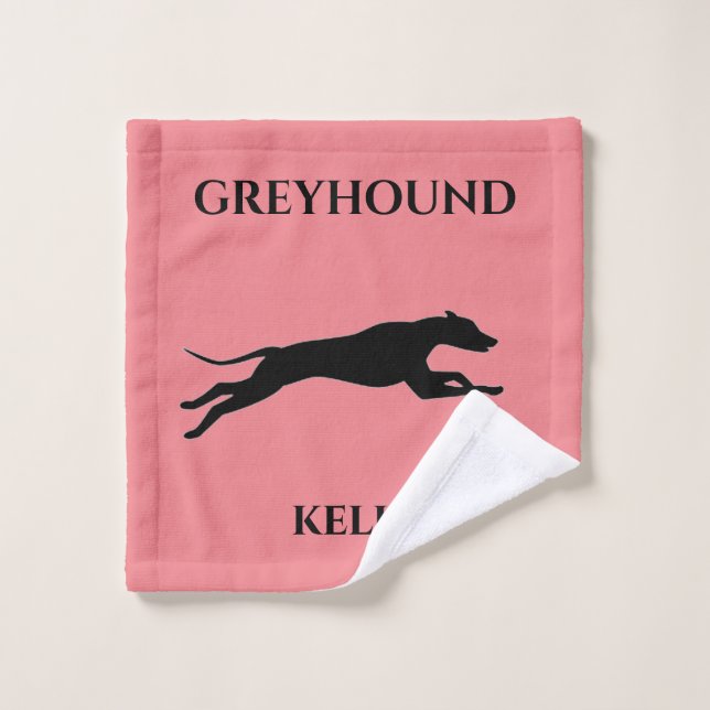 Greyhound wash cloth. cloth (Wash Cloth)