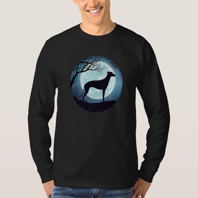 Greyhound Windhound Retro  21 T-Shirt (Front)