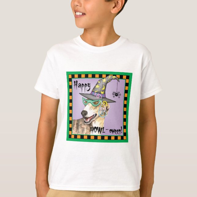Greyhound Witch T-Shirt (Front)