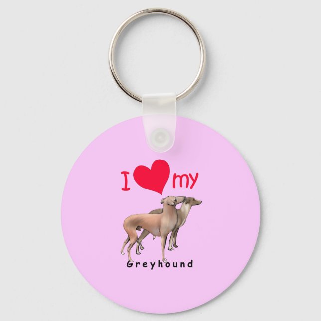 Greyhounds Key Ring (Front)