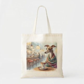Greyhound's Tea Time tote bag