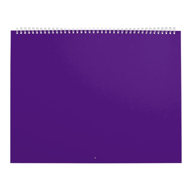 Greyish Purple,Muted Purple,Rum, Calendar (Cover)