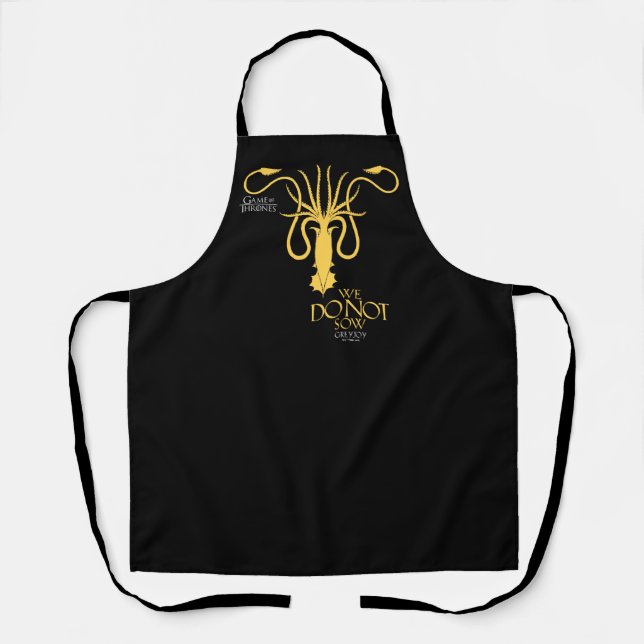 Greyjoy Sigil - We Do Not Sow Apron (Front)