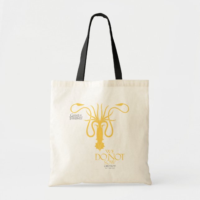 Greyjoy Sigil - We Do Not Sow Tote Bag (Front)