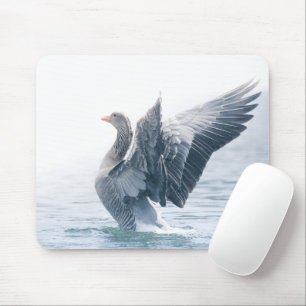 Greylag goose nature photo mouse mat